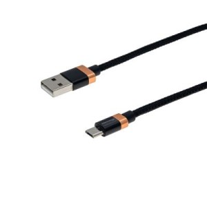 Дата кабель USB 2.0 AM to Micro 5P 1.0m Grand-X (FM07CB)
