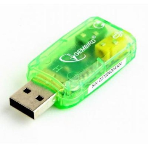 Переходник USB2.0-Audio Gembird (SC-USB-01)