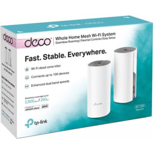 Точка доступа Wi-Fi TP-Link Deco-E4-2-Pack