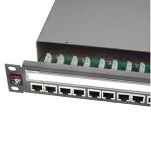 Патч-панель 19" 24xRJ-45 FTP cat.5е, 1U Molex (PID-00030)