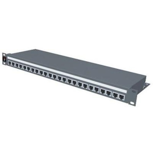 Патч-панель 19" 24xRJ-45 FTP cat.5е, 1U Molex (PID-00030)