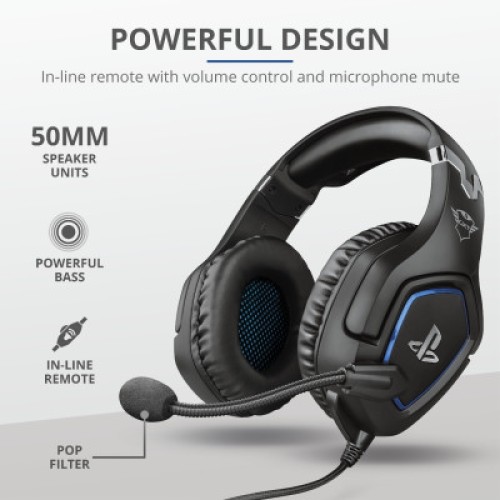 Наушники Trust GXT 488 Forze-G for PS4 Black (23530)