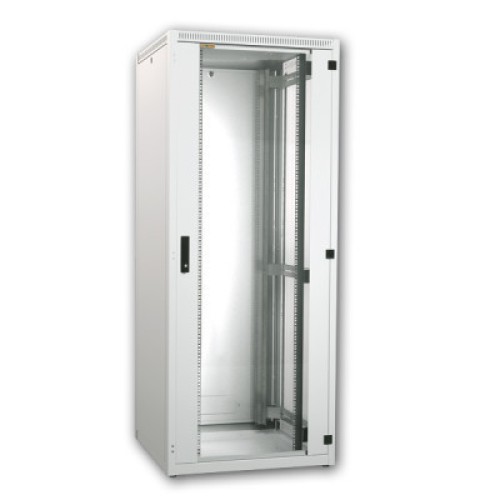 Шкаф напольный Conteg 27U iSEVEN 19" 600x600 RAL7035 (RI7-27-60/60)