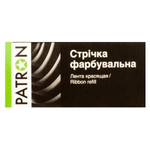 Лента к принтерам Patron 13мм X 5м (К) HD (PN-12.7-5SB/RIB-PN-12.7x5-К-B)