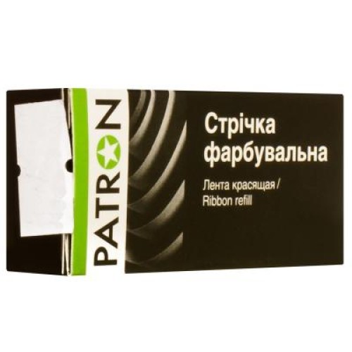 Лента к принтерам Patron 13мм X 5м (К) HD (PN-12.7-5SB/RIB-PN-12.7x5-К-B)