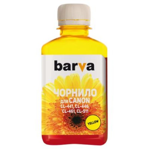 Чернила Barva CANON CL-441/CL-461 180мл YELLOW (C461-734)