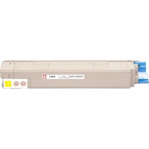 Тонер-картридж BASF OKI C810 Yellow 44059117/44059105 (KT-C810Y)