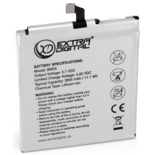Аккумуляторная батарея Extradigital Xiaomi Mi 4c (BM35) 3000 mAh (BMX6443)