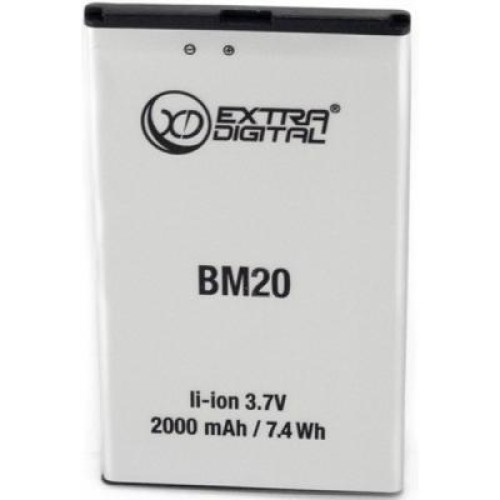 Аккумуляторная батарея Extradigital Xiaomi Mi2 (BM20) 2000 mAh (BMX6438)