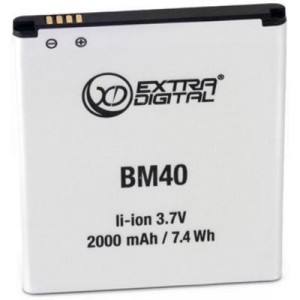 Акумуляторна батарея Extradigital Xiaomi Redmi 1s Dual SIM (BM40) 2000 mAh (BMX6439)