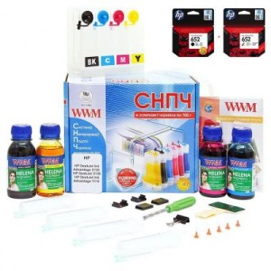 СБПЧ WWM HP 1115/2136 + №652Bk/CL (IS.0433set)