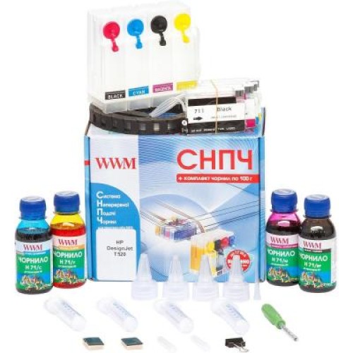 СНПЧ WWM НP DesignJet T520, 36" (IS.0413-36) СНПЧ WWM НP DesignJet T520, 36" (IS.0413-36)