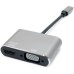 Переходник Type-C to HDMI / VGA Extradigital (KBV1743)