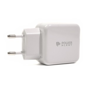 Зарядное устройство PowerPlant W-250 USB QC 3.0: 220V, 3A (SC230013)