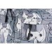 Рюкзак для ноутбука 2E 13" TeensPack Cats, grey (2E-BPT6114GC)