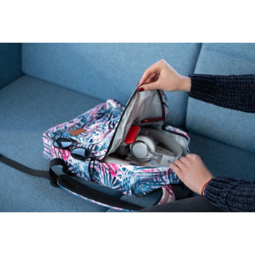 Рюкзак для ноутбука 2E 13" TeensPack Palms, Pink (2E-BPT6114PK)