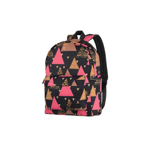 Рюкзак для ноутбука 2E 13" TeensPack Triangles, black (2E-BPT6114BK)