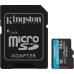 Карта памяти Kingston 64GB microSDXC class 10 UHS-I U3 A2 Canvas Go Plus (SDCG3/64GB)