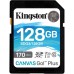 Карта памяти Kingston 128GB SDXC class 10 UHS-I U3 Canvas Go Plus (SDG3/128GB)