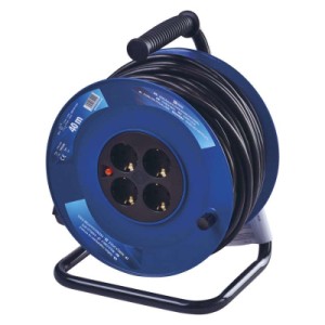 Мережевий подовжувач EMOS катушка 4 роз., 40 м (P09240M)