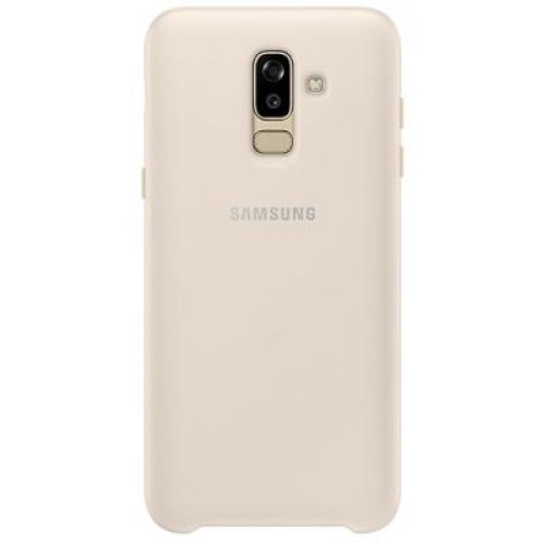 Чехол для мобильного телефона Samsung J8 2018/EF-PJ810CFEGRU - Dual Layer Cover (Gold) (EF-PJ810CFEGRU)