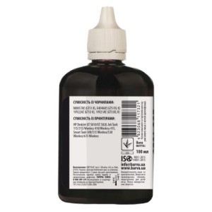 Чернила Barva HP GT51K/GT53K 100мл BLACK Pigmented (HGT53-735)