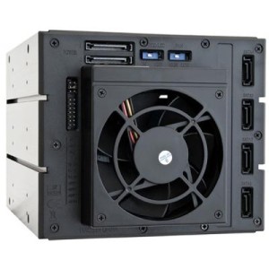 Бэкплейн Chieftec 3x5.25"/4x3.5" Hot-Swap Aluminium (CBP-3141SAS)