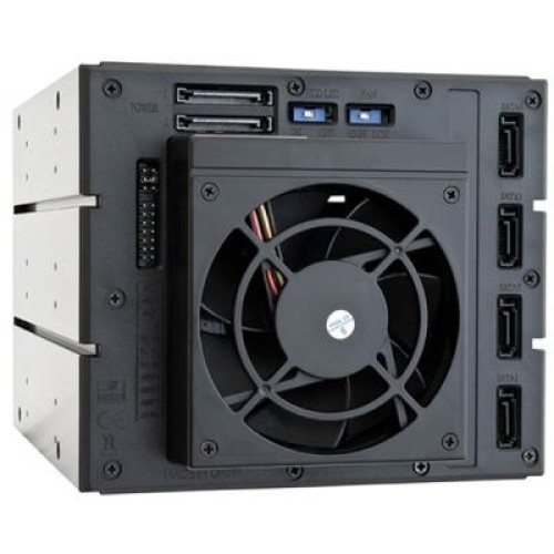 Бэкплейн Chieftec 3x5.25"/4x3.5" Hot-Swap Aluminium (CBP-3141SAS)
