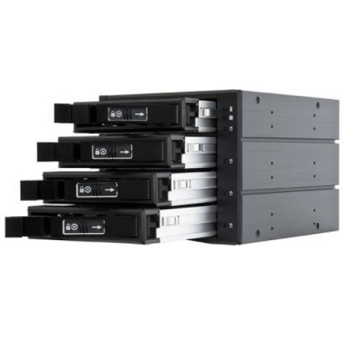 Бэкплейн Chieftec 3x5.25"/4x3.5" Hot-Swap Aluminium (CBP-3141SAS)