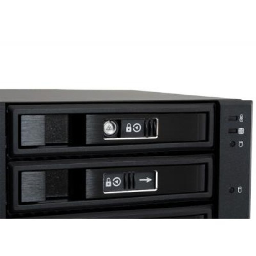 Бэкплейн Chieftec 3x5.25"/4x3.5" Hot-Swap Aluminium (CBP-3141SAS)