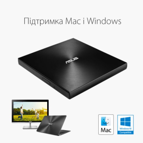 Оптический привод DVD-RW ASUS SDRW-08U9M-U/GOLD/G/AS (90DD02A5-M29000)
