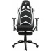 Кресло игровое GT Racer X-2534-F Black/White