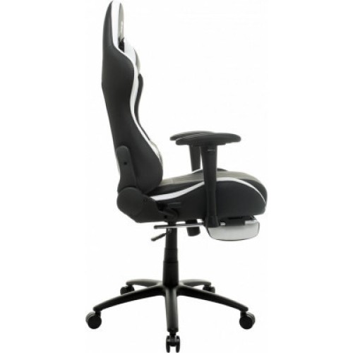 Кресло игровое GT Racer X-2534-F Black/White