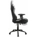 Кресло игровое GT Racer X-2534-F Black/White