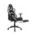 Кресло игровое GT Racer X-2534-F Black/White