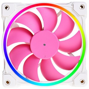 Кулер для корпуса ID-Cooling ZF-12025-PINK ARGB (Single Pack) (ZF-12025-PINK)