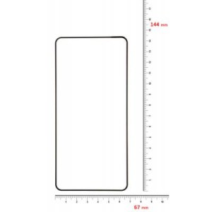 Стекло защитное BeCover Huawei P40 Black (704830)