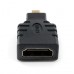 Переходник HDMI AF to HDMI D (micro) AM Vinga (VCPHDMIFMM)