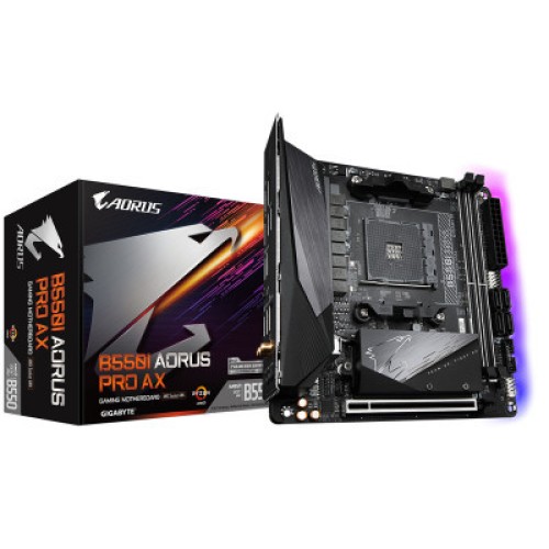 Материнская плата GIGABYTE B550I AORUS PRO AX