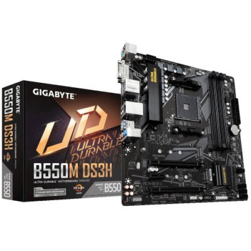 Материнская плата GIGABYTE B550M DS3H