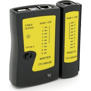 Тестер кабельный RJ-45 + USB Merlion (NSHL468U)