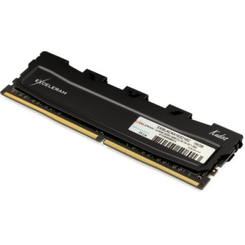 Модуль памяти для компьютера DDR4 16GB 3200 MHz Black Kudos eXceleram (EKBLACK4163216C) Модуль памяти для компьютера DDR4 16GB 3200 MHz Black Kudos eXceleram (EKBLACK4163216C)