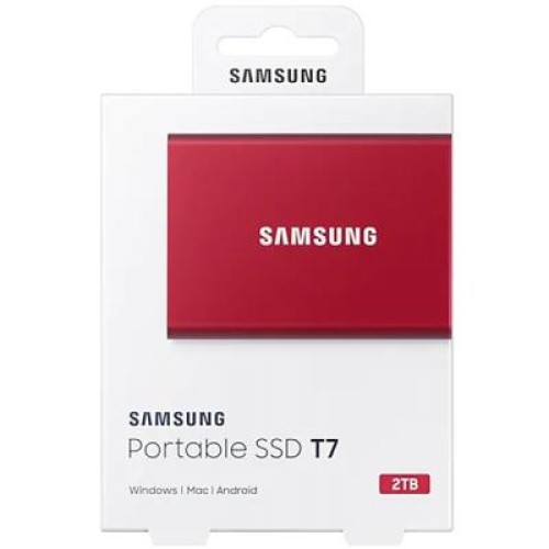 Накопитель SSD USB 3.2 2TB T7 Samsung (MU-PC2T0R/WW)
