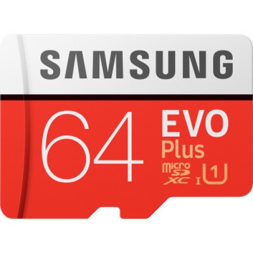Карта памяти Samsung 64GB microSDXC class 10 UHS-I U1 Evo Plus V2 (MB-MC64HA/RU) Карта памяти Samsung 64GB microSDXC class 10 UHS-I U1 Evo Plus V2 (MB-MC64HA/RU)