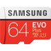 Карта памяти Samsung 64GB microSDXC class 10 UHS-I U1 Evo Plus V2 (MB-MC64HA/RU) Карта памяти Samsung 64GB microSDXC class 10 UHS-I U1 Evo Plus V2 (MB-MC64HA/RU)