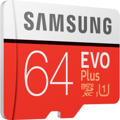 Карта памяти Samsung 64GB microSDXC class 10 UHS-I U1 Evo Plus V2 (MB-MC64HA/RU) Карта памяти Samsung 64GB microSDXC class 10 UHS-I U1 Evo Plus V2 (MB-MC64HA/RU)
