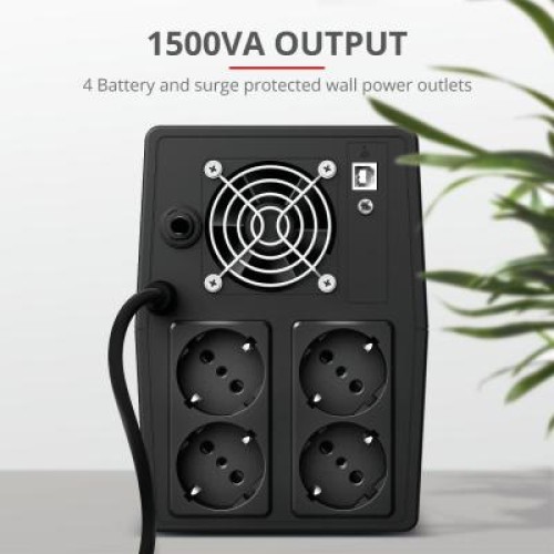 Источник бесперебойного питания Trust Paxxon 1500VA (23505_TRUST)