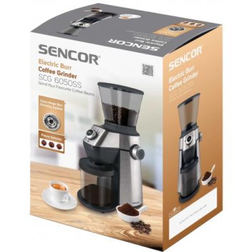 Кофемолка Sencor SCG 6050 SS (SCG6050SS)