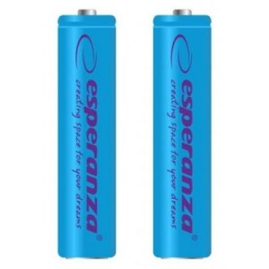 Аккумулятор Esperanza AAA 1000mAh Ni-MH * 2 blue (EZA101B)