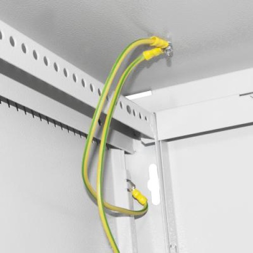 Шкаф настенный Ipcom 6U, 600*600, RAL7035 (СН-6U-060х060-ДС-7035)